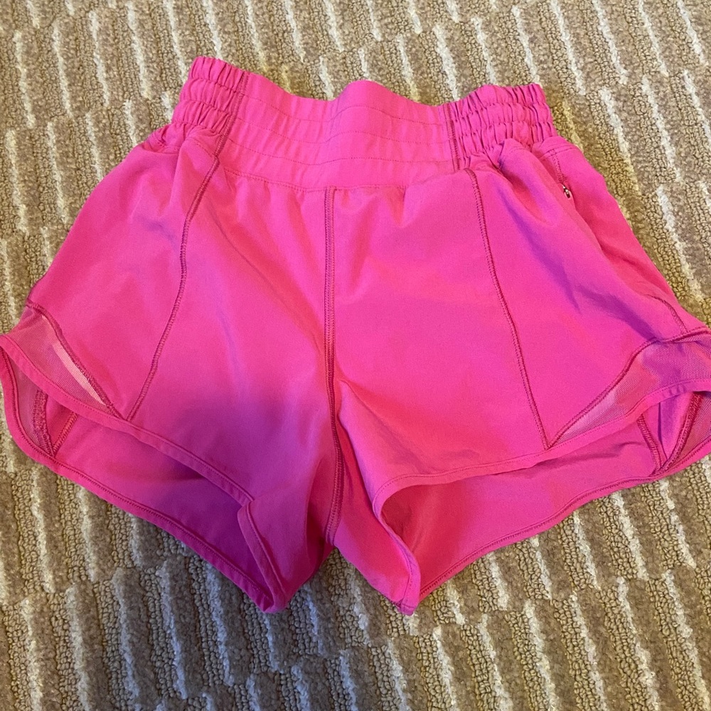 COPY - Lululemon sonic pink hotty hots high rise 2.5 inch